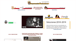 Desktop Screenshot of impermeableproducciones.com